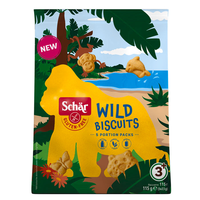 Dr. Schär Wild Biscuits Kekse glutenfrei weizenfrei laktosefrei Kids