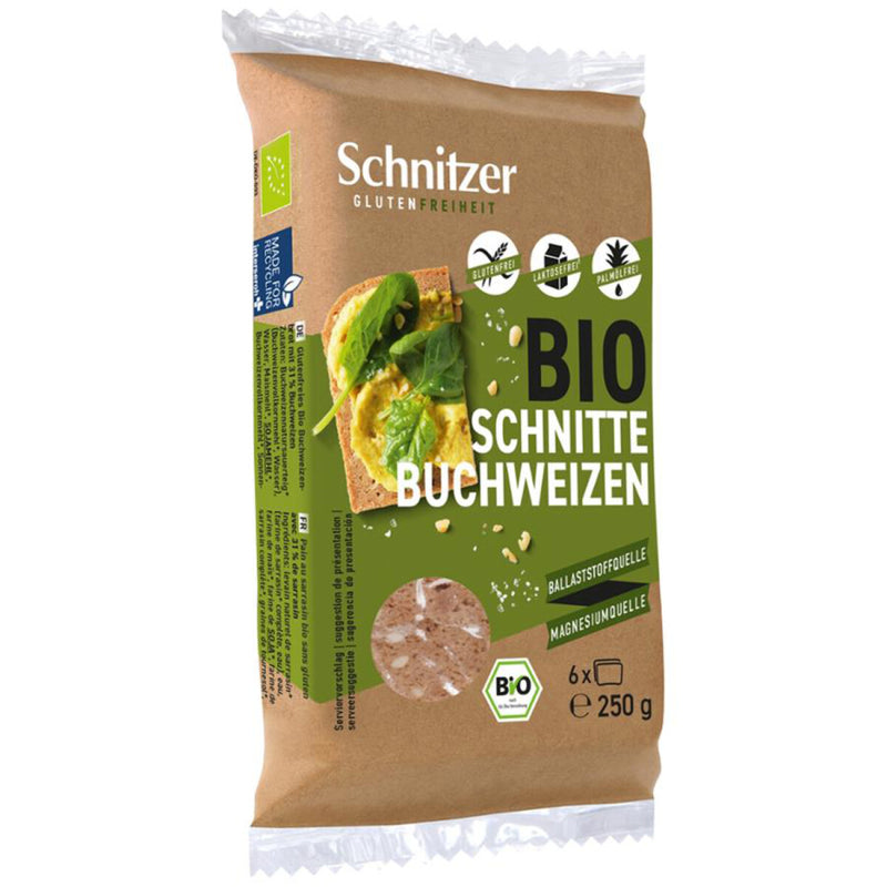 Schnitzer Buchweizen Schnitten glutenfrei weizenfrei bio vegan