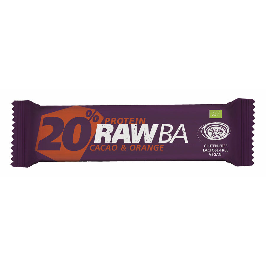 Simply Raw BA Bar Protein Cacao & Orange glutenfrei weizenfrei vegan ... Simply Raw BA Bar Protein Cacao & Orange glutenfrei weizenfrei vegan ...