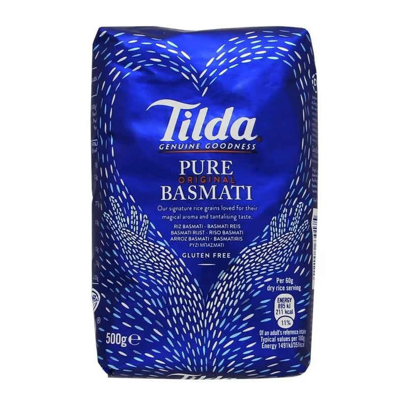 Tilda Basmatireis 500g Pure Original glutenfrei gluten free Reis Vegan