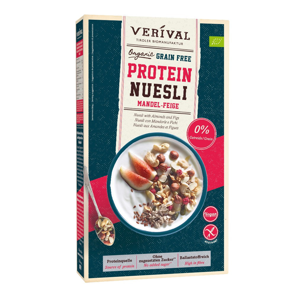 Verival Grain Free Protein Sport Nuesli Müsli glutenfrei vegan