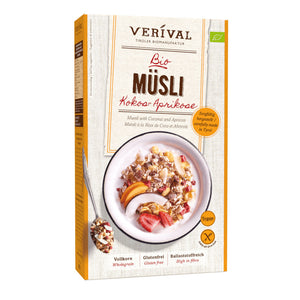 Verival Kokos-Aprikose Müsli glutenfrei - Der glutenfreie Online Shop