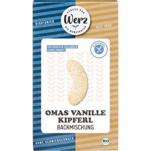 Werz Omas Vanille Kipferl Backmischungen glutenfrei bio Weihnachten