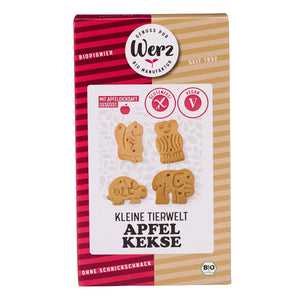 Werz Kleine Tierwelt Apfelkekse glutenfrei weizenfrei bio easyglutenfree shop
