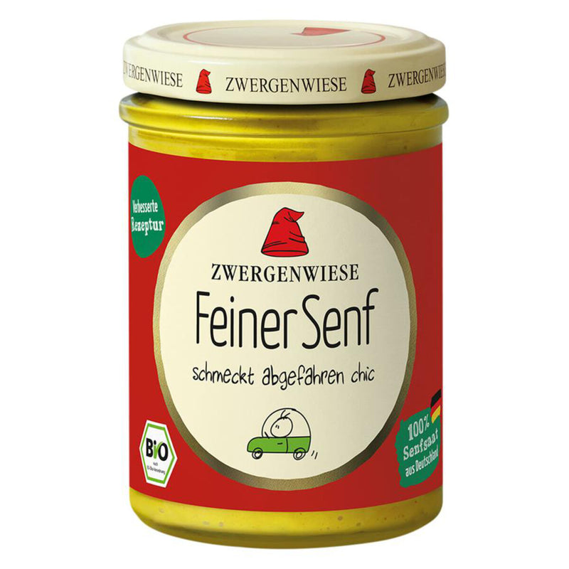 Zwergenwiese Feiner Senf glutenfrei, Der glutenfreie Shop für Zöliakie