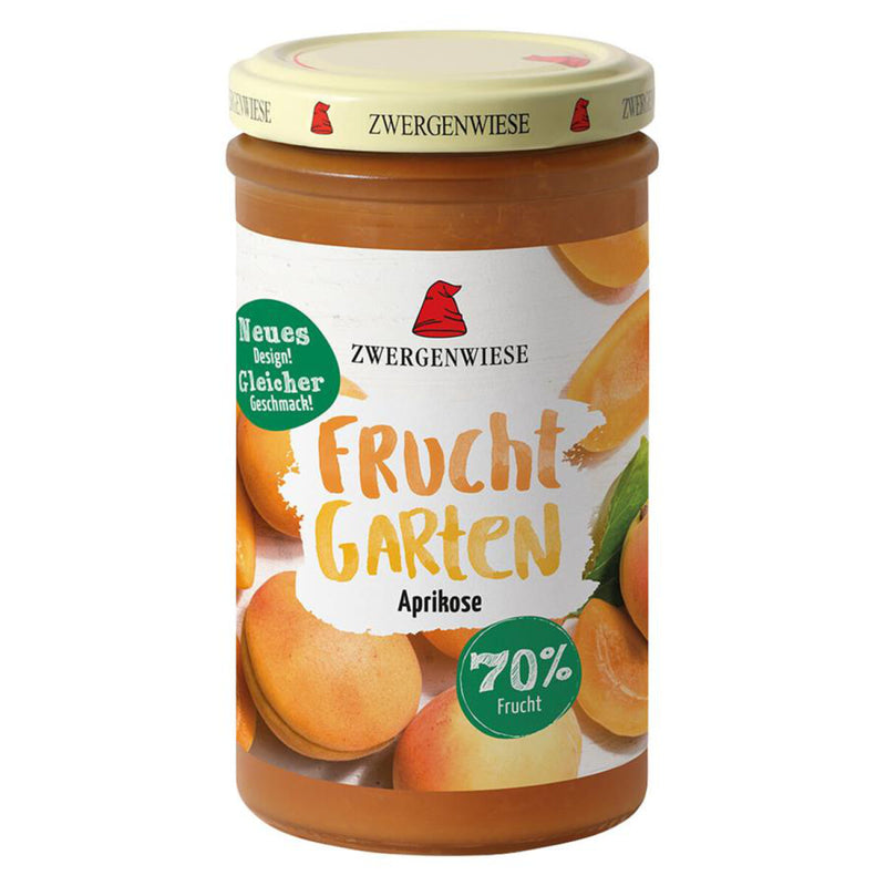 Zwergenwiese Fruchtgarten Aufstrich Aprikose/Marille glutenfrei