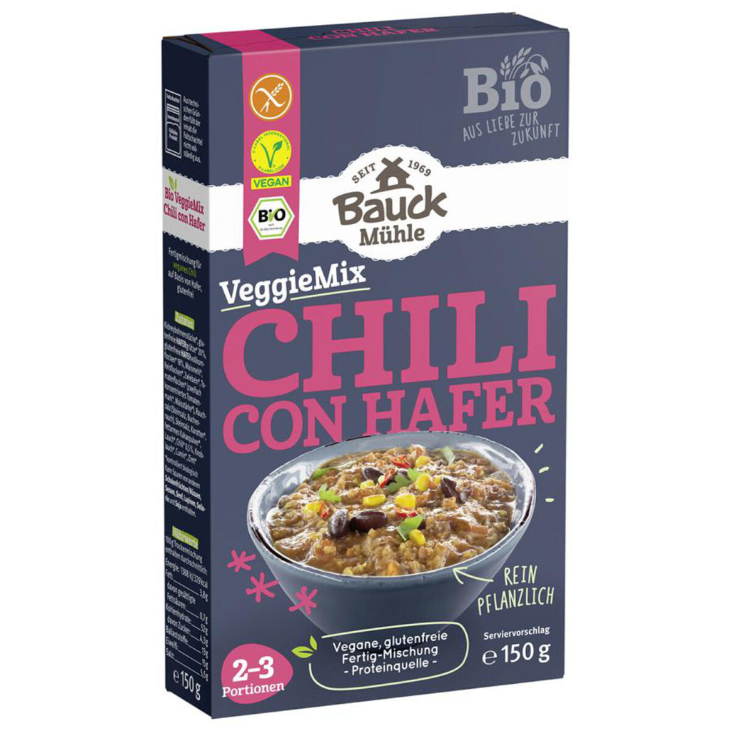 Bauckhof VeggieMix Chili con Hafer bio glutenfrei weizenfrei vegan