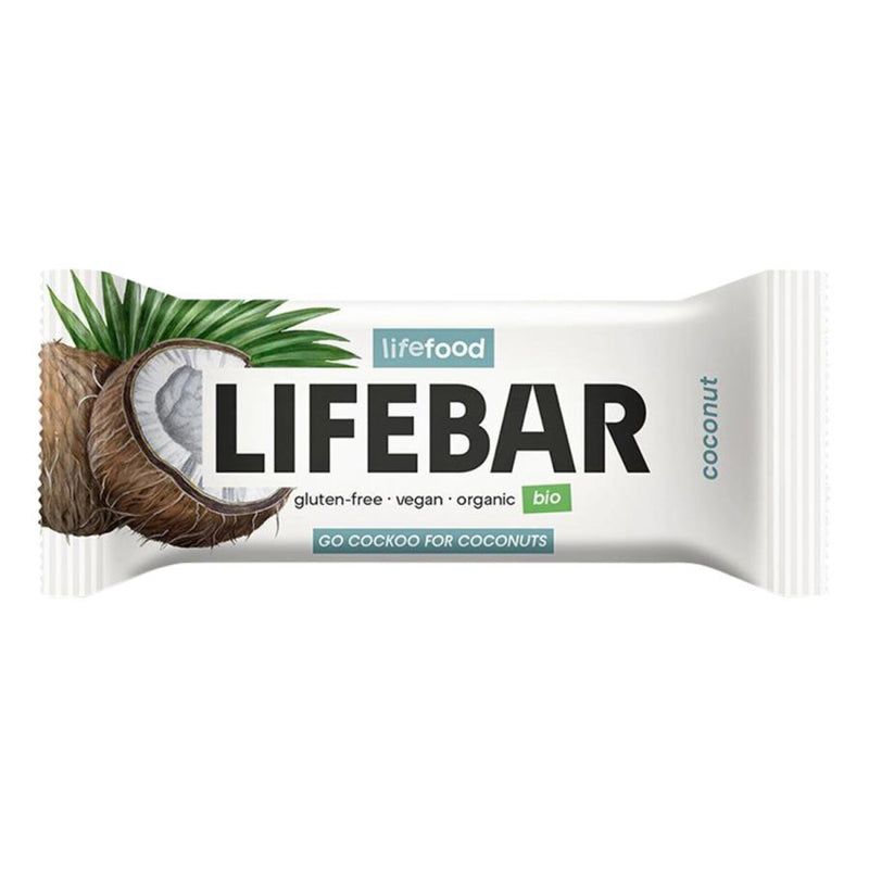 Lifefood Lifebar Kokos Energieriegel glutenfrei - Der glutenfreie Shop