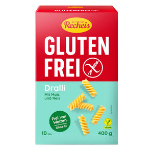 Recheis Dralli Nudeln Pasta glutenfrei weizenfrei Zöliakie