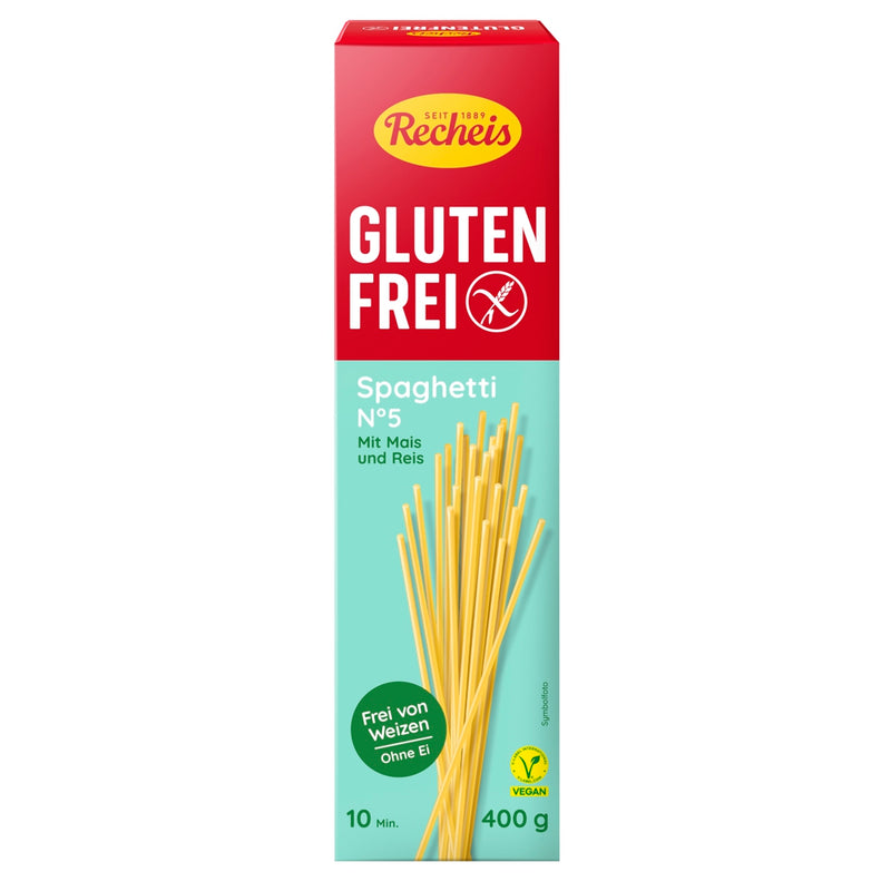 Recheis Spaghetti Nudeln Pasta glutenfrei weizenfrei Zöliakie