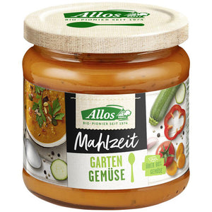 Allos Mahlzeit Gartengemüse Fertiggericht glutenfrei weizenfrei Bio