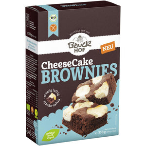 Bauckhof Backmix Cheesecake Brownies glutenfrei weizenfrei bio