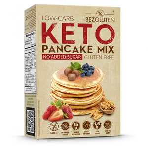 Bezgluten KETO Pancake Mix glutenfrei weizenfrei easy gluten free