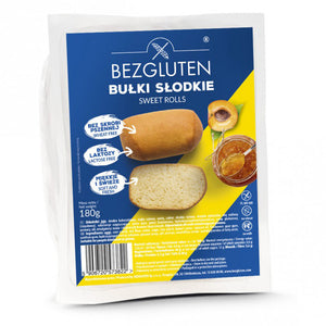 Bezgluten Sweet Rolls Süße Brötchen glutenfrei laktosefrei