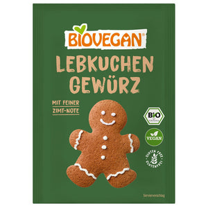 Biovegan Lebkuchen Gewürz mit Ceylon Zimt glutenfrei weizenfrei Bio