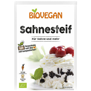 Biovegan Sahnesteif glutenfrei weizenfrei laktosefrei bio vegan