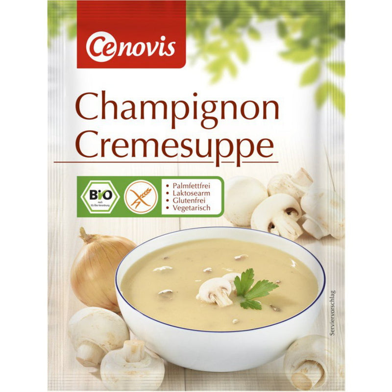 Cenovis Champignon Chremesuppe BIO glutenfrei easy gluten free