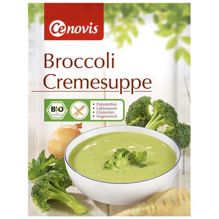 Cenovis Broccoli Cremesuppe glutenfrei weizenfrei Zöliakie bio