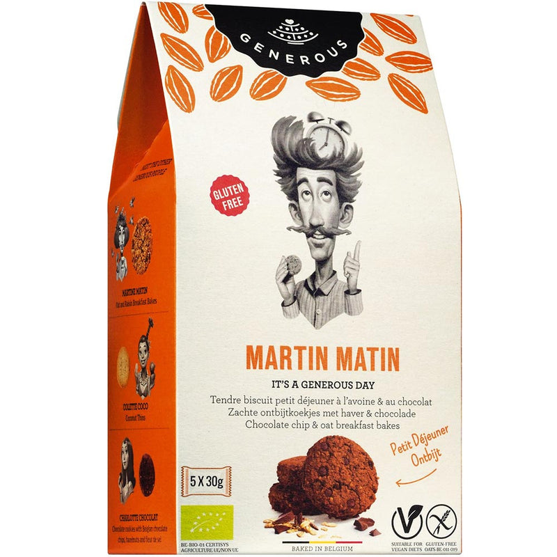 Generous Martin Matin Haferbiscuit Kekse glutenfrei weizenfrei bio vegan