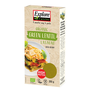 Explore Cuisine Grüne Linse Lasagne glutenfrei bio vegan weizenfrei laktosefrei