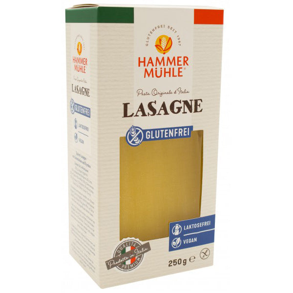 Hammermühle Lasagneblätter glutenfrei weizenfrei laktosefrei