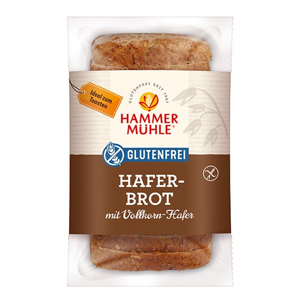 Hammermühle Haferbrot glutenfrei weizenfrei laktosefrei Zöliakie