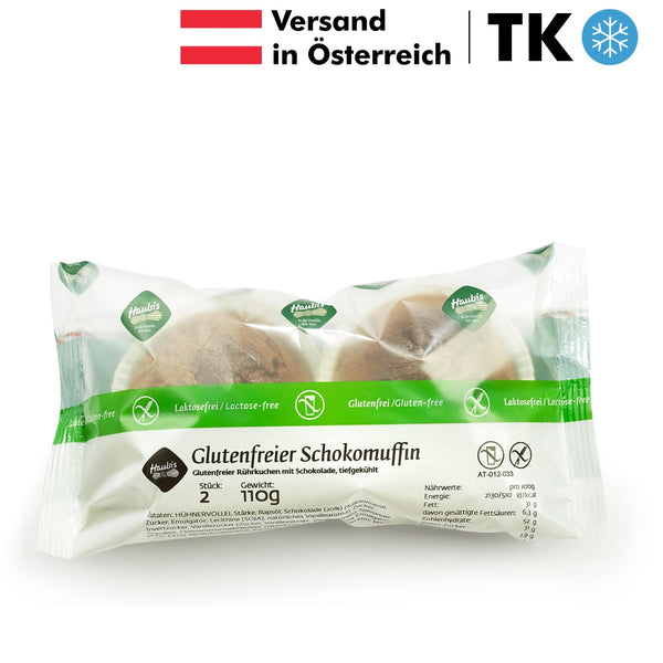 Haubis Schokomuffin glutenfrei weizenfrei laktosefrei Zöliakie