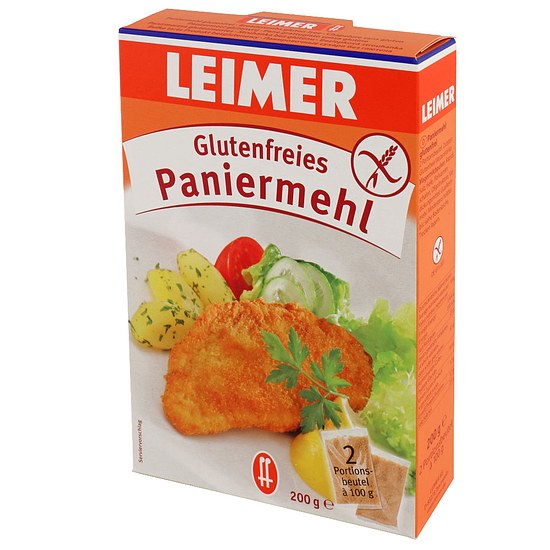 Leimer Paniermehl glutenfrei 2 Portionsbeutel glutenfrei