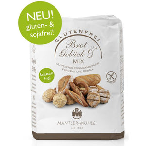 Mantler Brot und Gebaeck Mix glutenfrei sojafrei laktosefrei