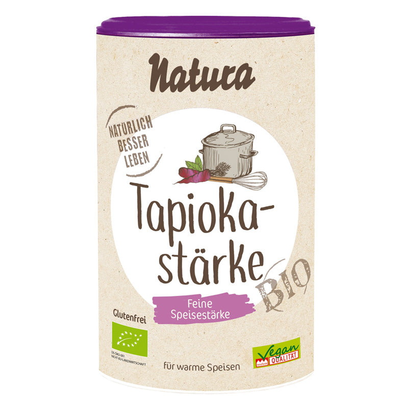 Natura Tapiokastärke BIO glutenfrei Mehl pur weizenfrei Zöliakie