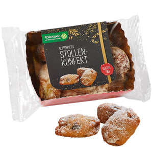 Poensgen Dieätbäckerei Stollenkonfekt glutenfrei Weihnachten Zöliakie