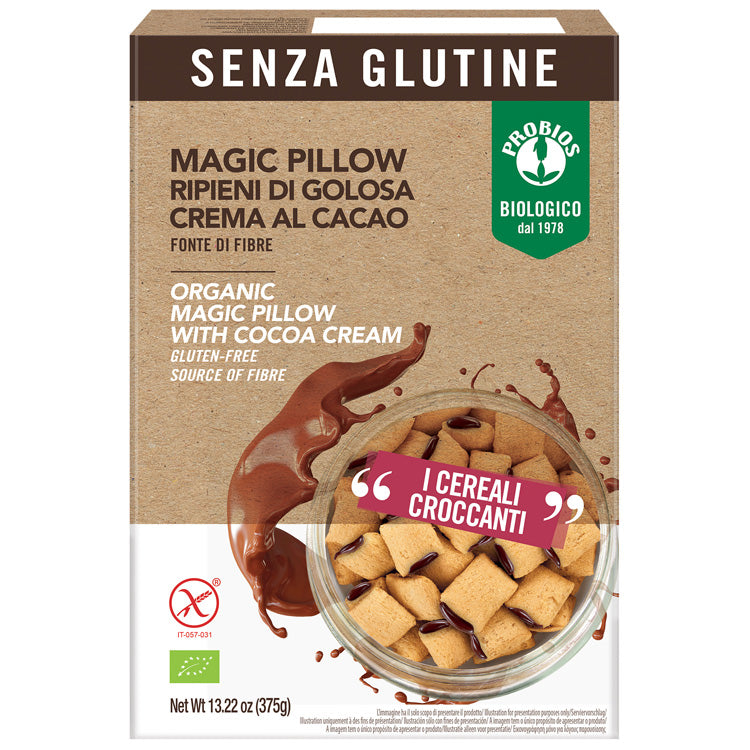 Probios Magic Pillow mit Kakaocremefüllung glutenfrei