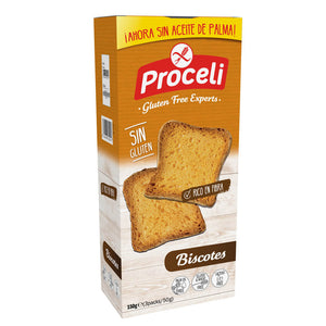 Proceli Biscotes Zwieback Toast glutenfrei weizenfrei laktosefrei Zöliakie