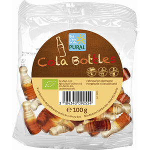 Pural Cola Bottles Fruchtgummi glutenfrei weizenfrei laktosefrei