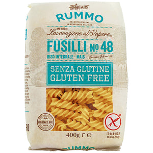 Rummo Fusilli Nr. 48 Pasta Nudeln glutenfrei weizenfrei Zöliakie