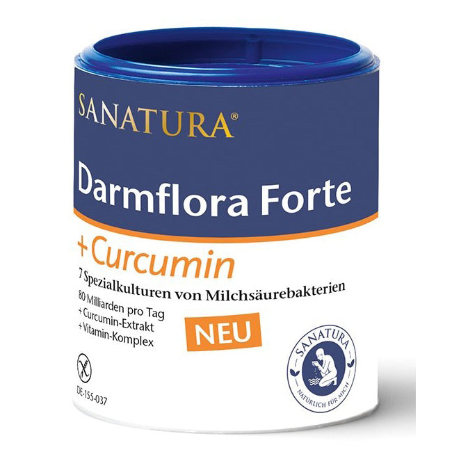 Sanatura Darmflora Forte +Curcumin glutenfrei weizenfrei Zöliakie