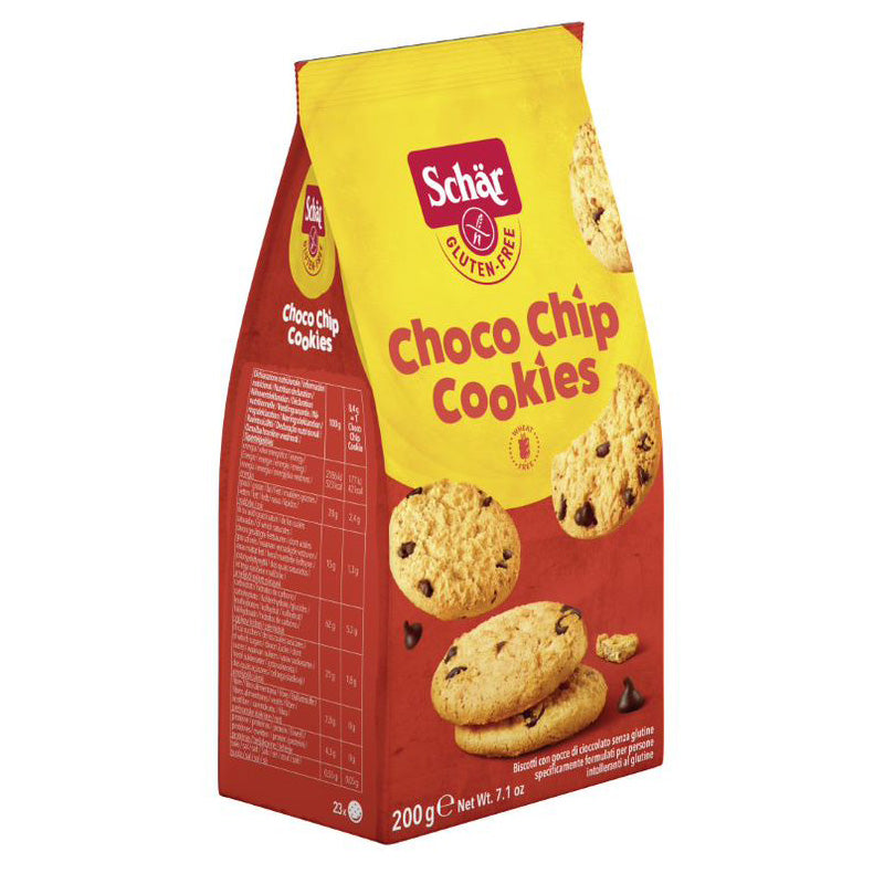 Schär Choco Chip Cookies Kekse glutenfrei mit Schokoldestückchen