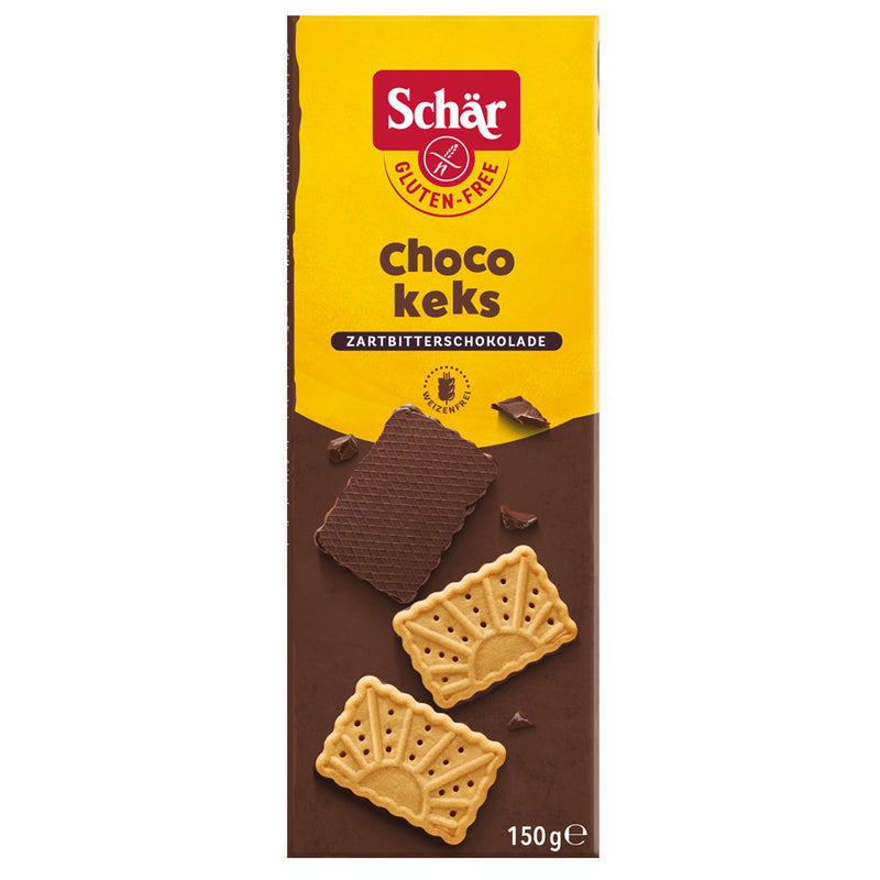 Schär Choco Schoko Keks glutenfrei weizenfrei Zöliakie