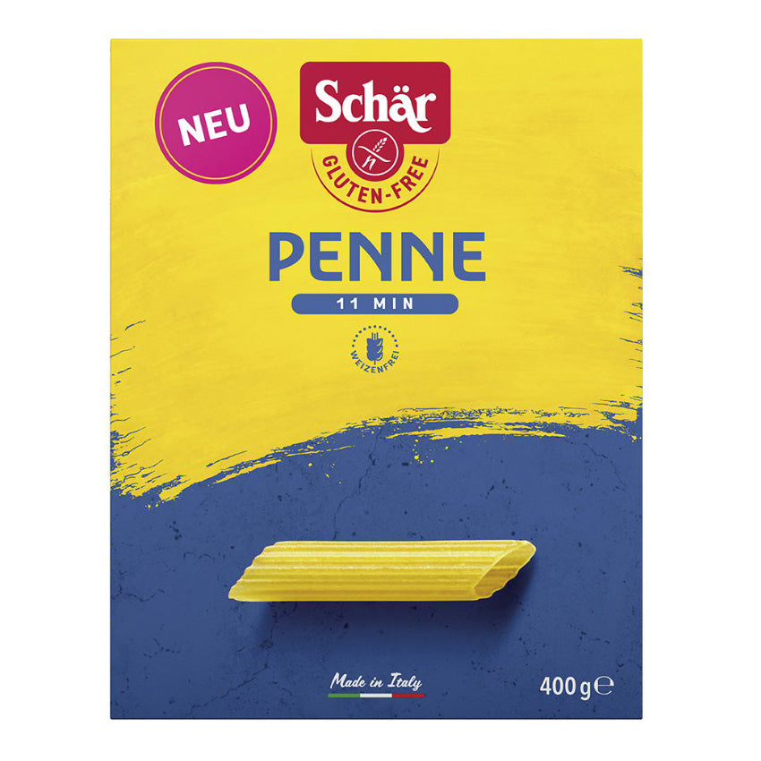 Schär Penne aus Mais und Reis glutenfrei weizenfrei Pasta Nudeln