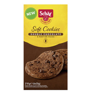 Schär Soft Cookies Double Chocolate Keks glutenfrei weizenfrei