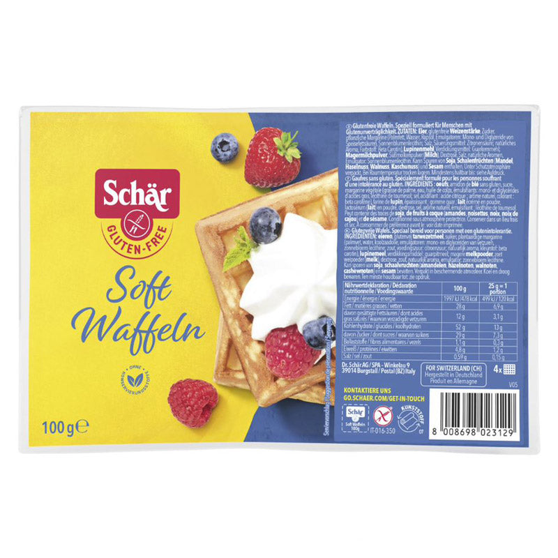 Schär Soft Waffeln glutenfrei weizenfrei