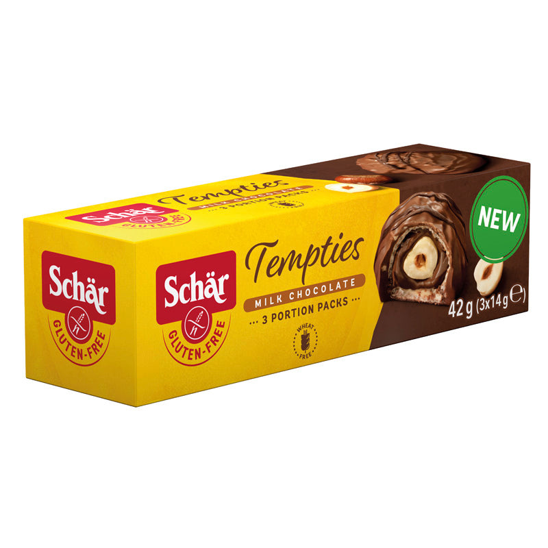 Schär Tempties Pralinen glutenfrei mit Haselnusscremefüllung Zöliakie