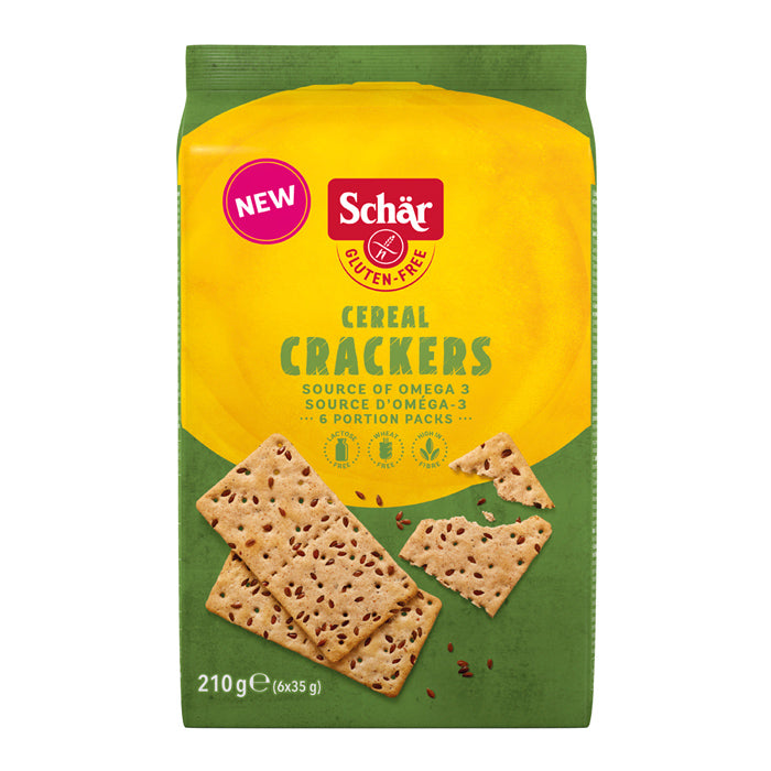 Schär Cereal Crackers glutenfrei weizenfrei laktosefrei Zöliakie