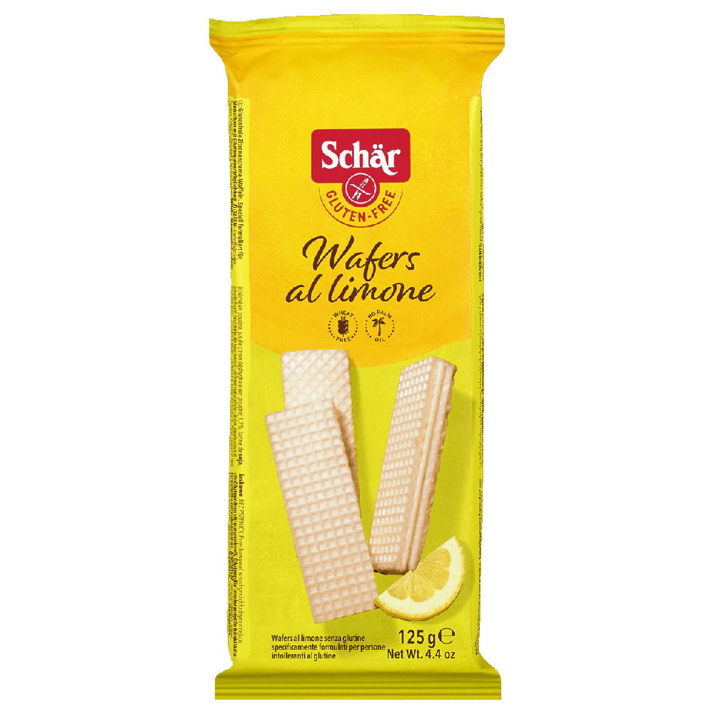 Schär Waffeln mit Zitronencreme glutenfrei weizenfrei 