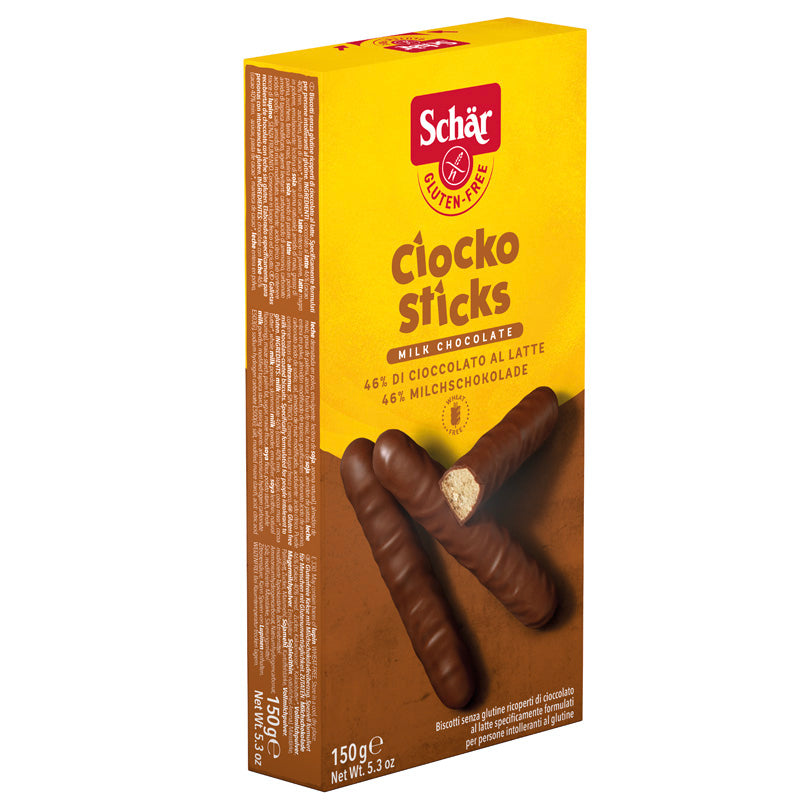 Schär Ciocko Sticks mit Milchschokolade glutenfrei weizenfrei Zöliakie