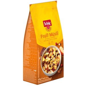 Schär Fruit Früchte Müsli mit Buchweizen glutenfrei weizenfrei