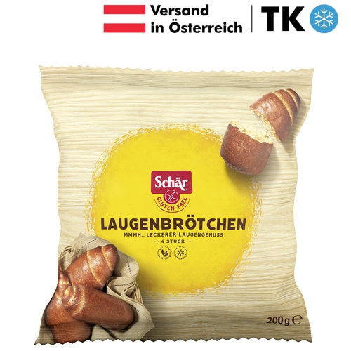 Schär Laugenbrötchen TK Gebäck glutenfrei weizenfrei Zöliakie