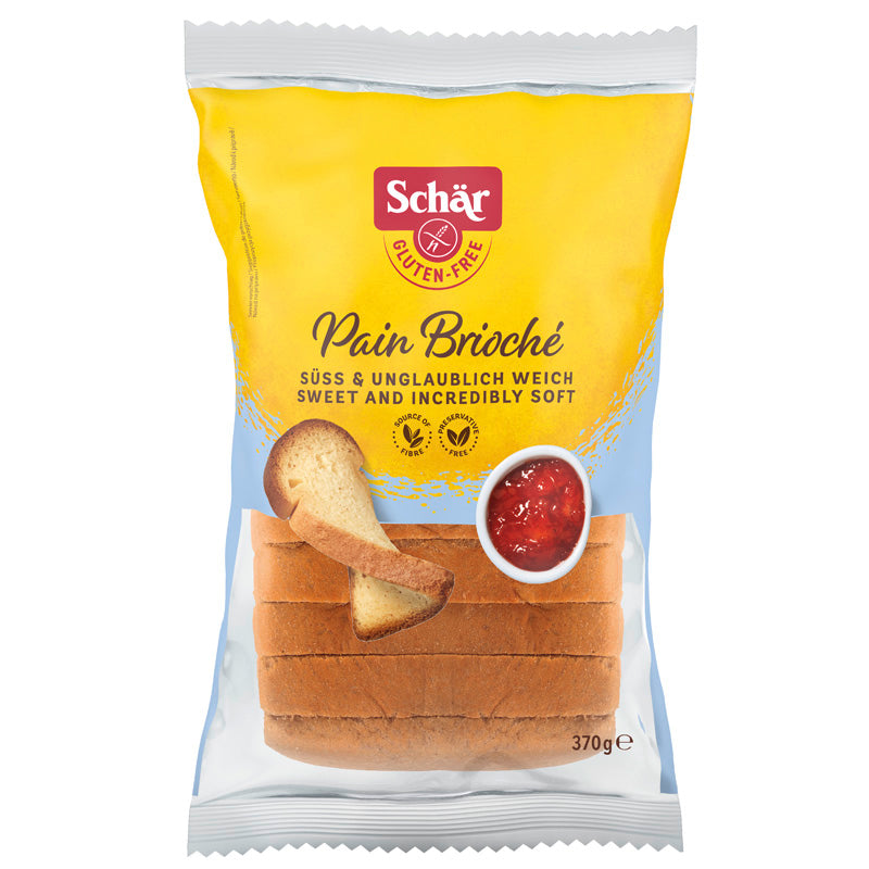 Schär Pain Brioche süßes Schnittbrot glutenfrei weizenfrei