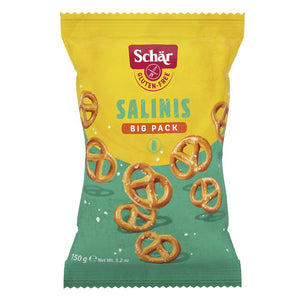 Schär Salinis Big Pack Salzbrezeln Gebäck Snack glutenfrei weizenfrei