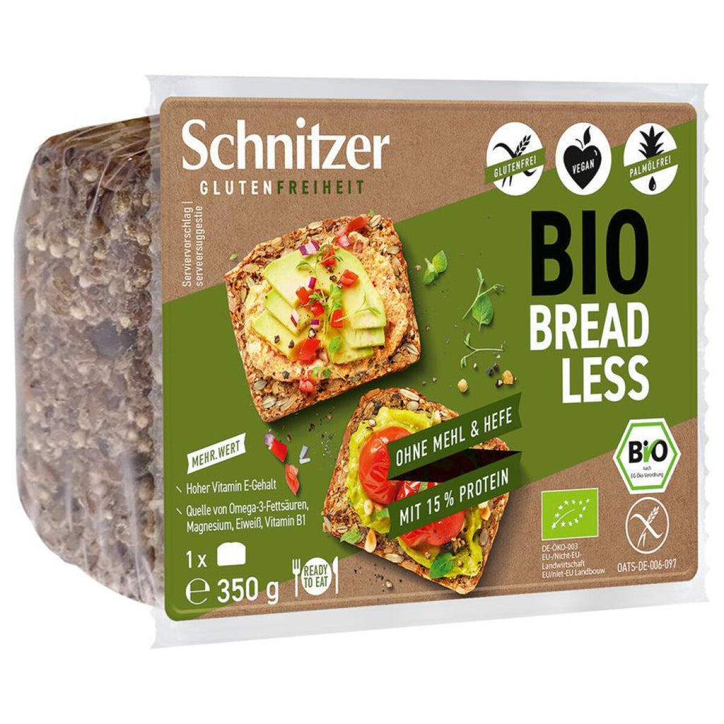 Schnitzer Bread Lesse Brot ohne Mehl glutenfrei bio Zöliakie